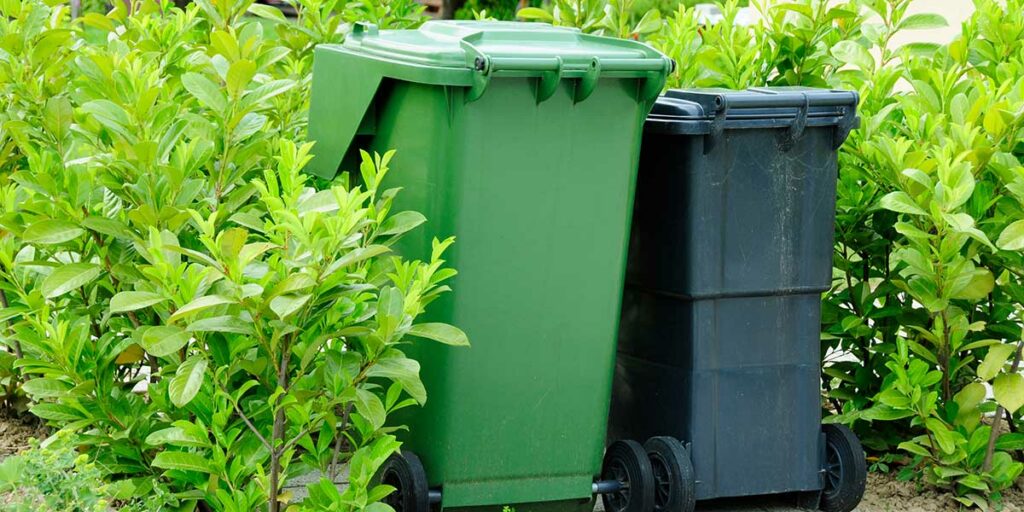 Mülltonnenstellplätze beim Hausbau einplanen UNSERE TIPPS